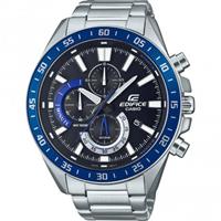 CASIO Edifice Herren-Armbanduhr Chronograph Dunkelblau Chronographen blau Herren