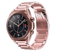 Strap-it Samsung Galaxy Watch 3 stalen band 41mm (rosé pink)