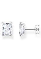 Thomas Sabo Paar Ohrstecker »weißer Stein silber, H2201-051-14«, mit Zirkonia (synth)
