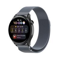 Strap-it Huawei Watch 3 / 3 Pro Milanese band (space grey)