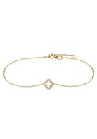 Julie Julsen Gold Armband »Kleeblatt, JJGBR0886.DI«, mit Brillanten