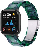 Strap-it Xiaomi Amazfit GTS resin band (groen)