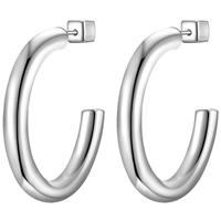 Glanzstücke München Paar Creolen »Set: GSM921« (2-tlg), aus Sterling Silber