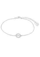 s.Oliver Armband voor dames, 925 Sterling zilver, zirkonia synth. | Oneindigheid