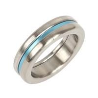 Demarie Fingerring eloxiertes Aluminium, Matt/Glanz