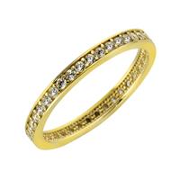 Fascination By Ellen K. Fingerring 375/- Gelbgold Zirkonia, Ring