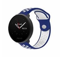 Strap-it Polar Ignite 2 sport band (blauw/wit)