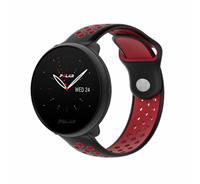 Strap-it Polar Ignite 2 sport band (zwart/rood)