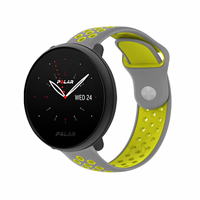 Strap-it Polar Ignite 2 sport band (grijs/geel)