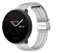 Strap-it Polar Ignite 2 roestvrij stalen band (zilver)