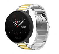 Strap-it Polar Ignite 2 stalen band (zilver/goud)