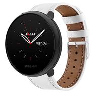 Strap-it Polar Ignite 2 leren bandje (wit)