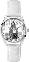 Guess Te leren horloge voor stijlvolle dames