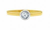 Adelia´s Goldring »333 Gold Ring mit Zirkonia«, 333 Gold Goldschmuck für Damen