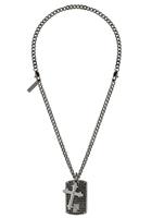 Police Kette mit Anhänger »VIGOR, Kreuz, Dog Tag, PEAGN2120401, PEAGN2120402«