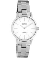 OOZOO Timepieces Horloge Vintage Zilver | C20110