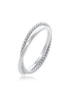 Elli Elli Ring Dames Wikkel Klassiek Filigraan Gedraaid Trend in 925 Sterling Zilver