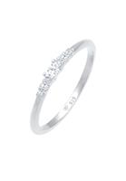 Elli Elli Ring Dames Marquise Elegant Verloving met Zirkonia Kristallen in 925 Sterling Zilver