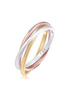 Elli Fingerring »Wickelring Trio Trini Basic 925 Silber«