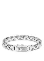 Buddha to Buddha George Texture armband van zilver