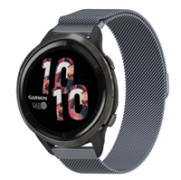 Strap-it Garmin Venu 2 Milanese band - 45mm - Space Grey