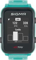 Sigma sporthorloge set iD.TRI waterdicht/gps mintgroen 5 delig