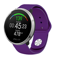 Strap-it Polar Unite sport band (paars)