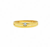 Adelia´s Fingerring »333 Gold Ring mit Zirkonia«, Goldschmuck für Damen