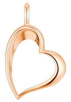 amor Hanger met motief voor dames, 925 sterling zilver | hartje