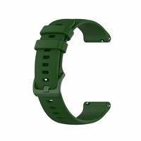Strap-it siliconen horlogeband 18mm universeel (donkergroen)