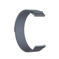 Strap-it Milanese horlogeband 18mm universeel (space grey)