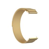 Strap-it Milanese horlogeband 18mm universeel (goud)