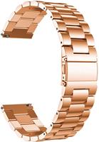 Strap-it Stalen horlogeband 18mm universeel (rosé goud)