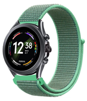 Strap-it Fossil Gen 6 - 44mm nylon band (mint)