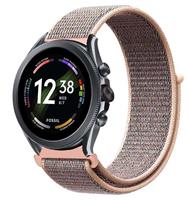 Strap-it Fossil Gen 6 - 44mm nylon band (pink sand)