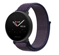 Strap-it Polar Ignite 2 nylon band (paars/blauw)