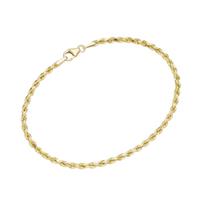 Luigi Merano Armband »Kordelkette, Gold 585«