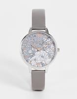 Olivia Burton Dameshorloge Kwarts Zilver