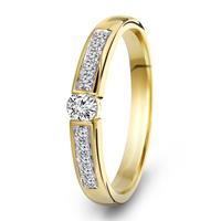Siebel Geelgouden diamant ring 198XA3253QQQDRY