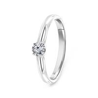 Diamonde Witgouden diamanten solitair ring