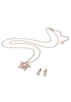 Swarovski Ohrring und Ketten Set »Stella Set, 5622729, 5622730« (Set, 3-tlg), mit  Kristallen