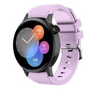 Strap-it Huawei Watch GT 3 42mm siliconen bandje (lila)