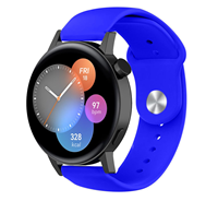 Strap-it Huawei Watch GT 3 42mm sport band (blauw)