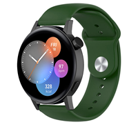 Strap-it Huawei Watch GT 3 42mm sport band (legergroen)