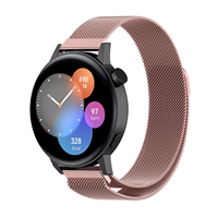 Strap-it Huawei Watch GT 3 42mm Milanese band (roze)