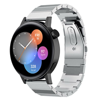 Strap-it Huawei Watch GT 3 42mm metalen bandje (zilver)