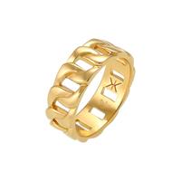 KUZZOI Heren Statement Massief Trend Cool geoxideerd in 925 Sterling Zilver