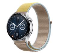 Strap-it Huawei Watch GT 3 46mm nylon band (camel)