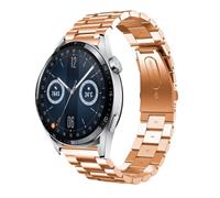 Strap-it Huawei Watch GT 3 46mm stalen band (rosé goud)