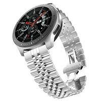 Strap-it Fossil Gen 6 - 44mm Jubilee stalen band (zilver)